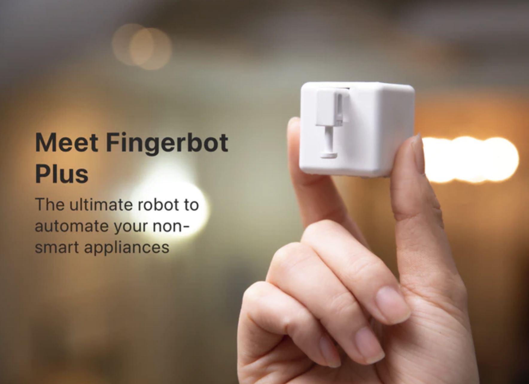 Fingerbot Plus - ovladač