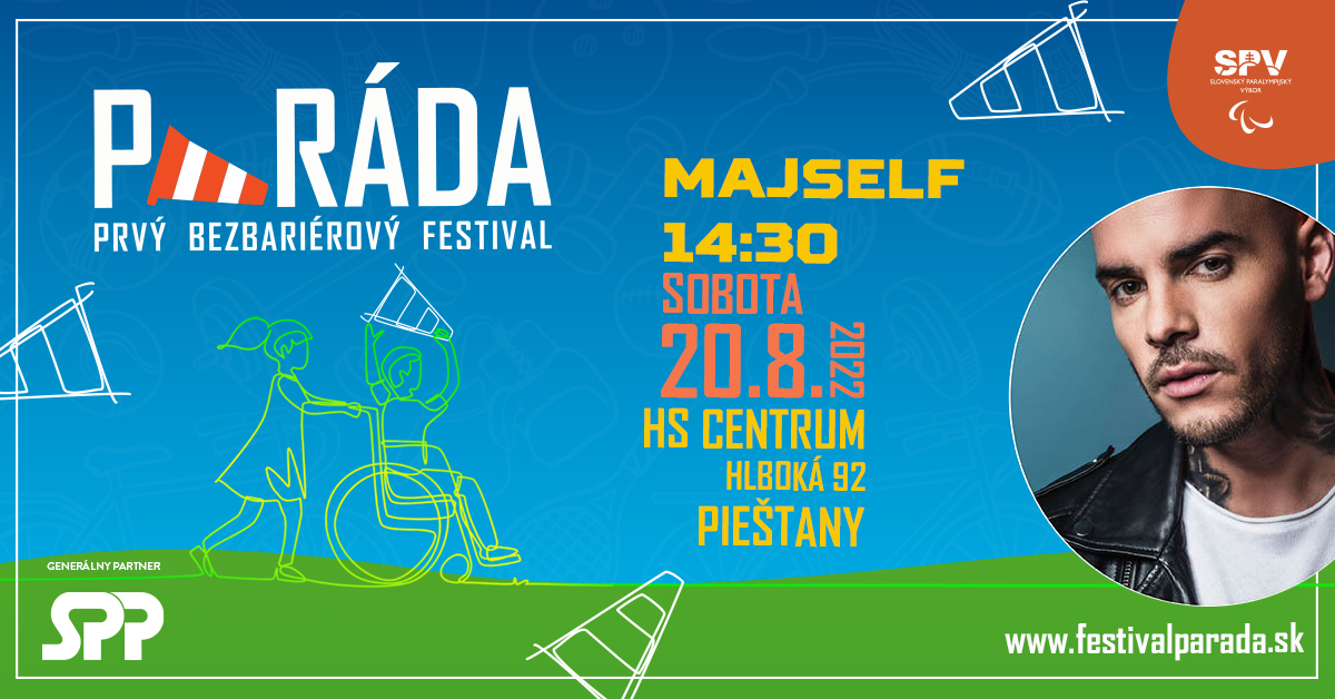 leták Festival Paráda 2022